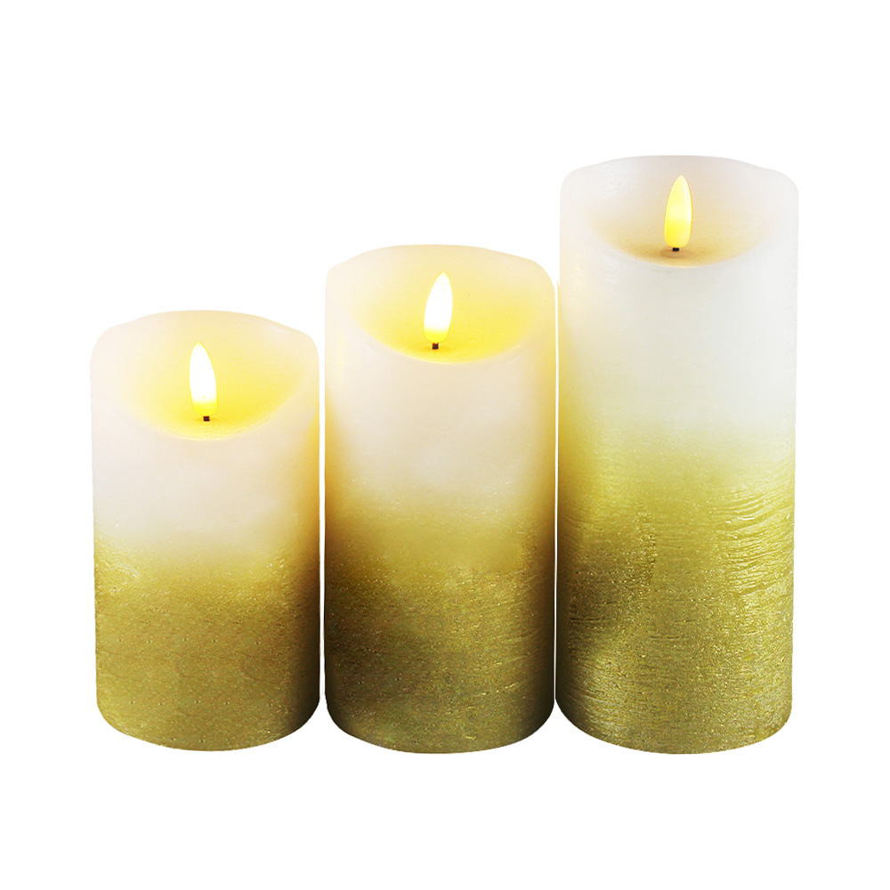 Lilin Gading Kuning Remote Terkendali